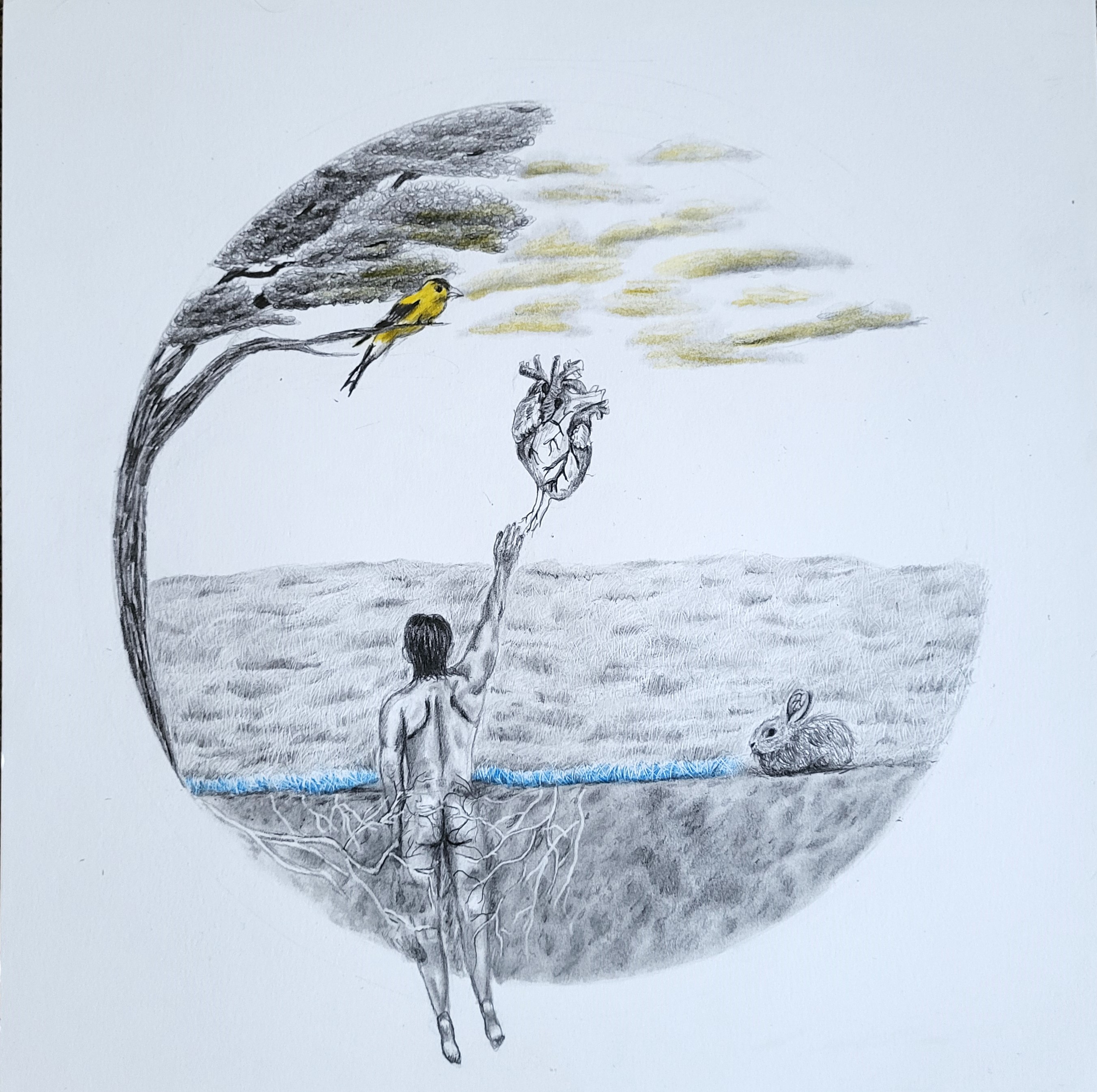 Intuitive Art Reading for client